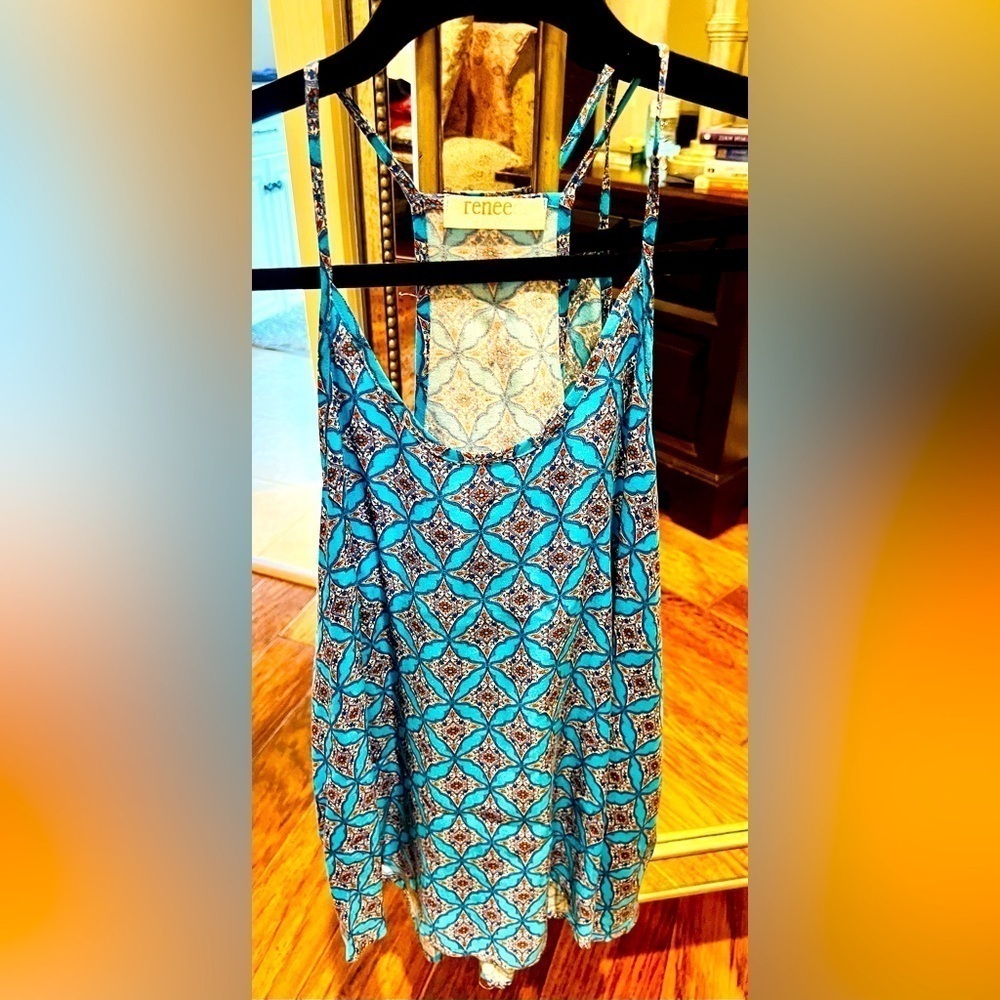 RENEE C. Spaghetti Strap Blouse